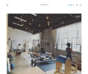 Pilateshomeroom.com(Pilates Homeroom) Screenshot