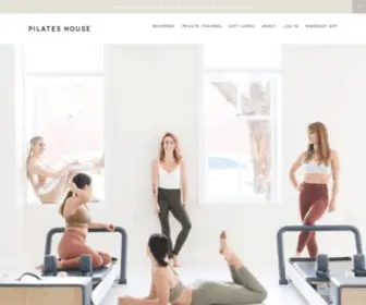 Pilateshousebaltimore.com(Pilates House) Screenshot