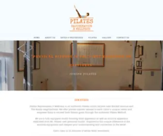 Pilatesmia.com(PILATES REJUVENATION & WELLNESS) Screenshot