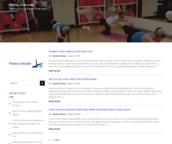 Pilatesofboulder.com(Pilates of Boulder) Screenshot