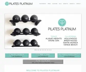 Pilatesplatinum.com(Pilates Platinum) Screenshot