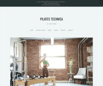 Pilatestechnica.com(PILATES TECHNICAPilates Technica) Screenshot