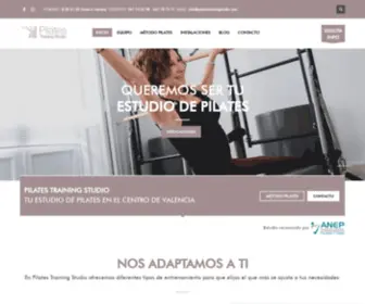 Pilatestrainingstudio.com(Pilates Training Studio) Screenshot