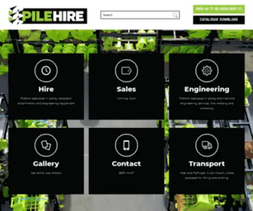 Pilehire.co.nz(Pilehire) Screenshot