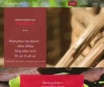 Pilehytten.dk(pilehytten) Screenshot