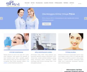 Pilene.lt(Lazerinės kosmetinės odontologijos klinika PILĖNĖ) Screenshot