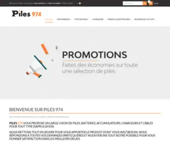 Piles974.re(PilesVente de piles) Screenshot