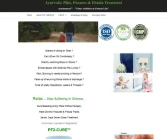 Pilescure-Treatment.com(Best Ayurvedic medicine for piles) Screenshot