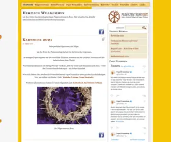 Pilgerzentrum.net(Pilgerzentrum Rom Deutschsprachige Pilger) Screenshot