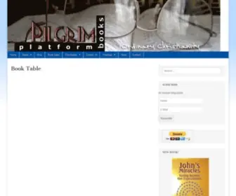 Pilgrim-Platform.org(Book Table) Screenshot