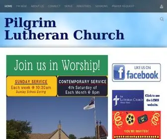 Pilgrimburton.com(Pilgrim Lutheran Church) Screenshot