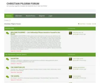 Pilgrimforum.com(Christian Pilgrim Forum) Screenshot