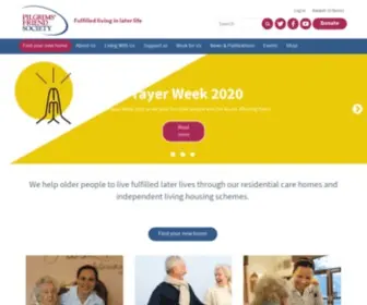 Pilgrimsfriend.org.uk(Friend Society) Screenshot