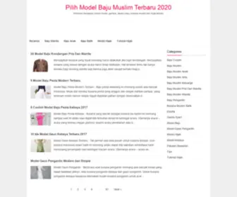 Pilihbajumuslim.com(Informasi mengenai model) Screenshot