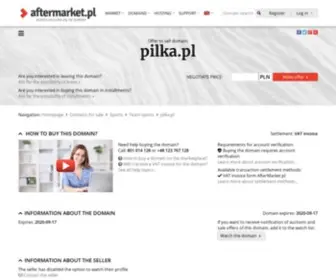 Pilka.pl(Cena domeny) Screenshot
