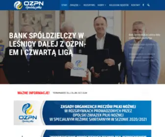 Pilkaopolska.pl(Opolska Piłka) Screenshot