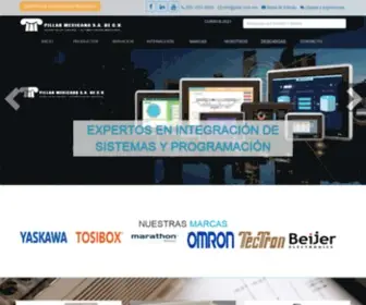 Pillar.com.mx(Pillar Mexicana S.A) Screenshot