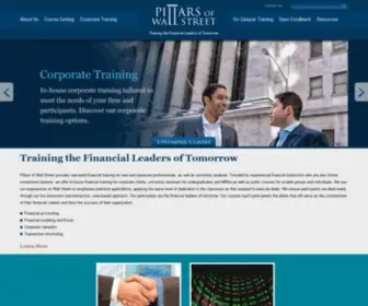 Pillarsofwallstreet.com(Pillars of Wall Street) Screenshot