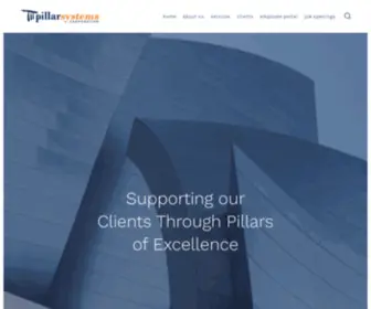 Pillarsystems.com(Pillar Systems Corporation) Screenshot