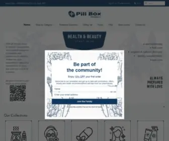 Pillbox.com.my(PillBox Pharmacy Sdn Bhd) Screenshot