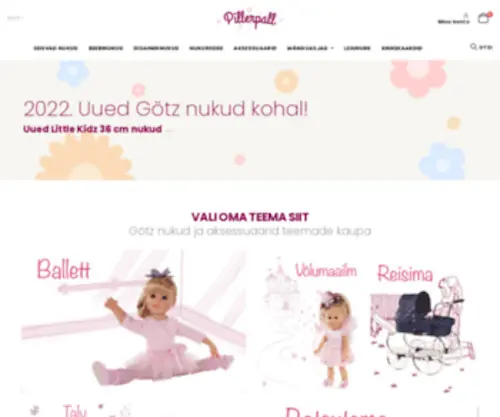 Pillerpall.ee(Pillerpalli veebipood mänguasjad) Screenshot