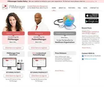 Pillmanager.co.uk(Pillmanager) Screenshot