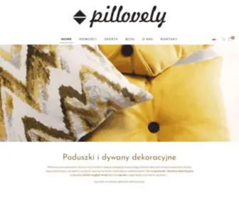 Pillovely.com(Poduszki) Screenshot