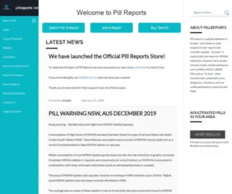 Pillreports.net(Pill Reports) Screenshot