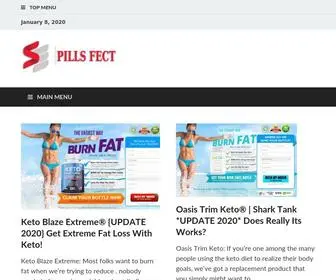 Pillsfect.com(Online Health Nutrition Supplement Pills Reviews) Screenshot