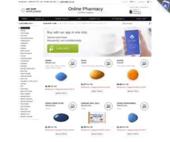 Pillstock.net(Online Pharmacy Store) Screenshot