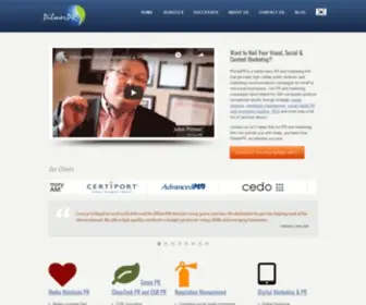 Pilmerpr.com(PR and Marketing Firm) Screenshot
