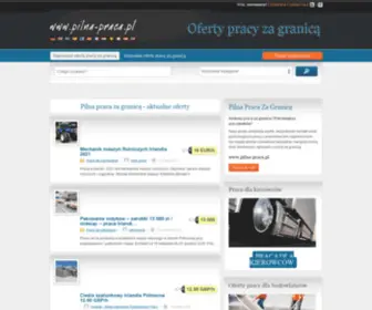 Pilna-Praca.pl(Pilna Praca Za Granic) Screenshot
