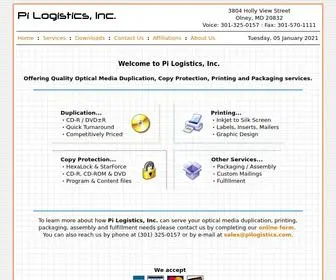 Pilogistics.com(Pi Logistics) Screenshot