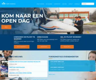 Pilootworden.nl(Kom eens langs bij KLM Flight Academy) Screenshot