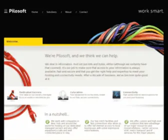 Pilosoft.com(Pilosoft) Screenshot