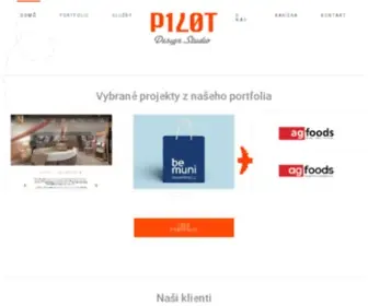 Pilot.cz(Corporate identity by PILOT) Screenshot