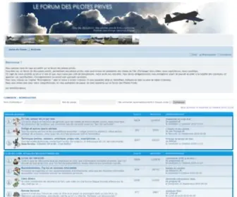 Pilotes-Prives.fr(Le forum des pilotes privés) Screenshot