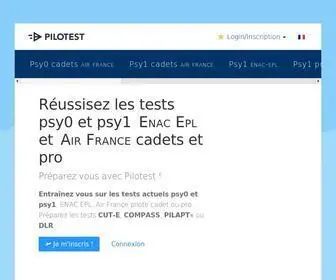 Pilotest.com(Préparation) Screenshot