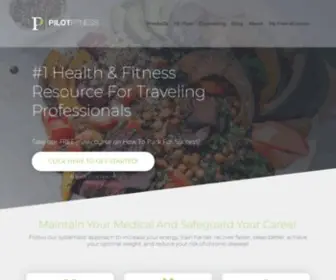 Pilotfitness.com(Pilot Fitness Home) Screenshot