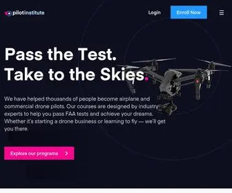 Pilotinstitute.com(Online Ground School) Screenshot