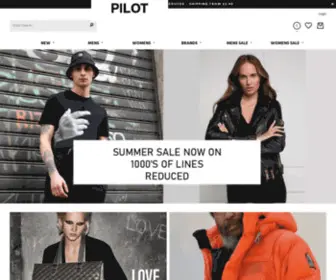 Pilotnetclothing.com(Pilot Clothing) Screenshot