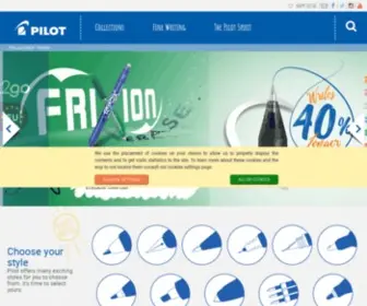 Pilotpen.co.uk(Pilot Pen UK) Screenshot
