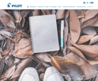 Pilotpen.com.hk(日本文具 擦擦隱形筆 原子筆 啫喱筆) Screenshot