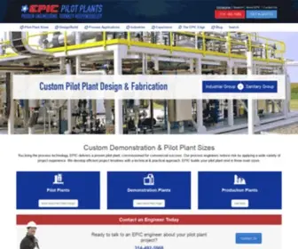 Pilotplantdesign.com(Pilot Plant Skid & Module Company) Screenshot