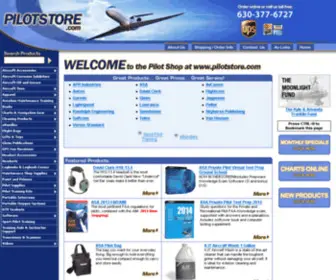 Pilotstore.com(Pilot Supplies and Aviation Supplies from The Pilot Shop) Screenshot