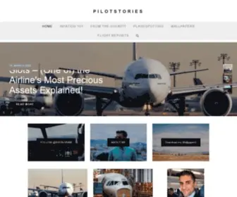 Pilotstories.net(Home) Screenshot