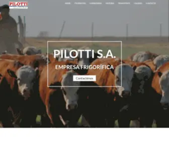 Pilottisa.com(Empresa Frigorífica) Screenshot