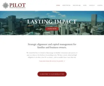 Pilotwm.com(Pilot Wealth Management) Screenshot