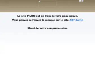 Pilou.fr(Produits de bien) Screenshot