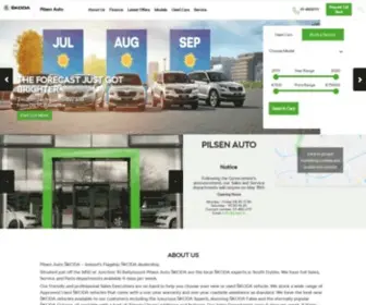 Pilsenskoda.ie(Pilsen Auto) Screenshot
